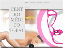 Tablet Screenshot of centromedicotopal.com